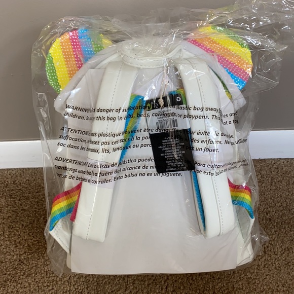 Rainbow Sequin Disney Loungefly - Picture 2 of 3